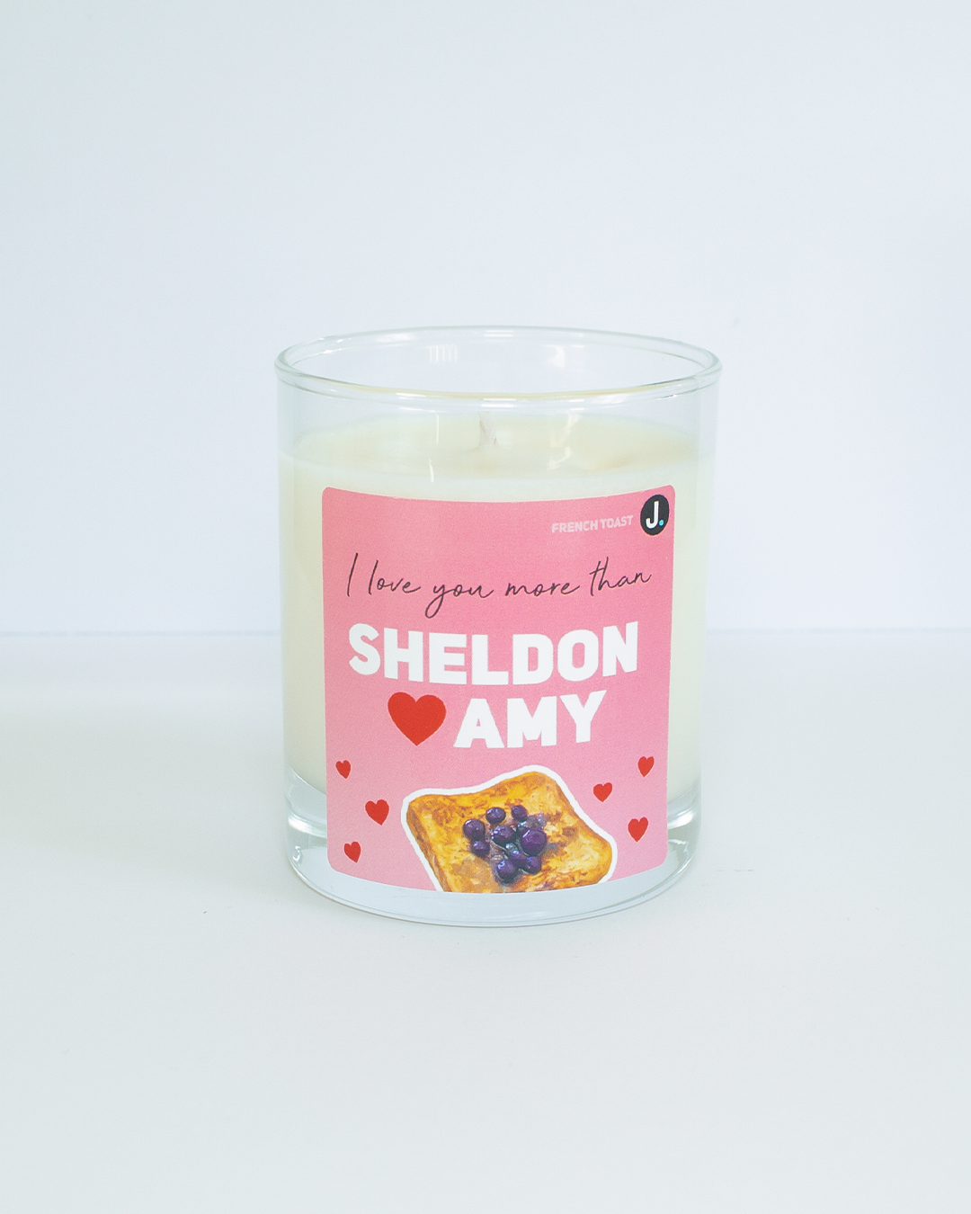 French Toast Scented Candle - Sheldon & Amy (Cinnamon French Toast) - The Big Bang Theory Inspired Candle