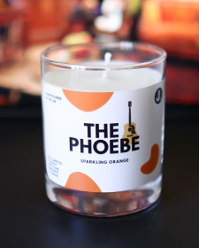 The Phoebe Candle (Sparkling Orange) Friends Phoebe Inspired Candle - Friends Phoebe Inspired Candle