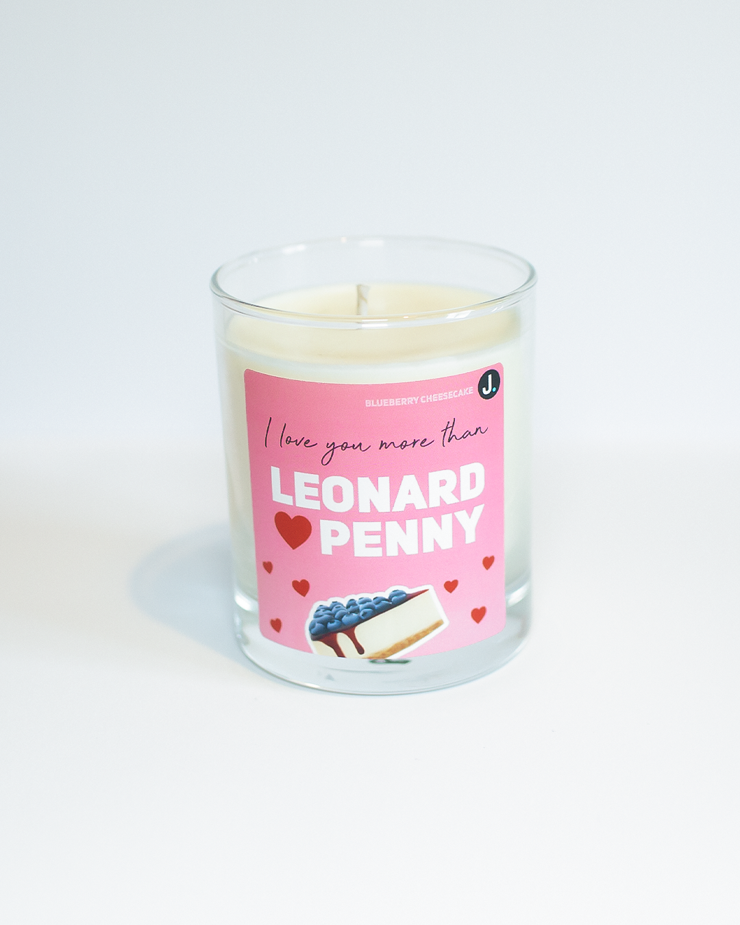The Big Bang Theory Inspired Candle - Leonard & Penny (Blueberry Cheesecake) The Big Bang Theory Inspired Candle