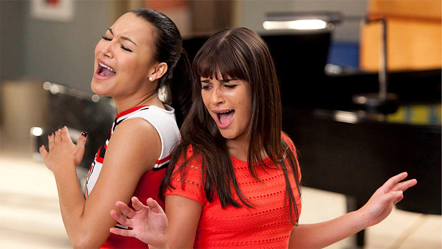 Glee: season one, episode nine, Television & radio
